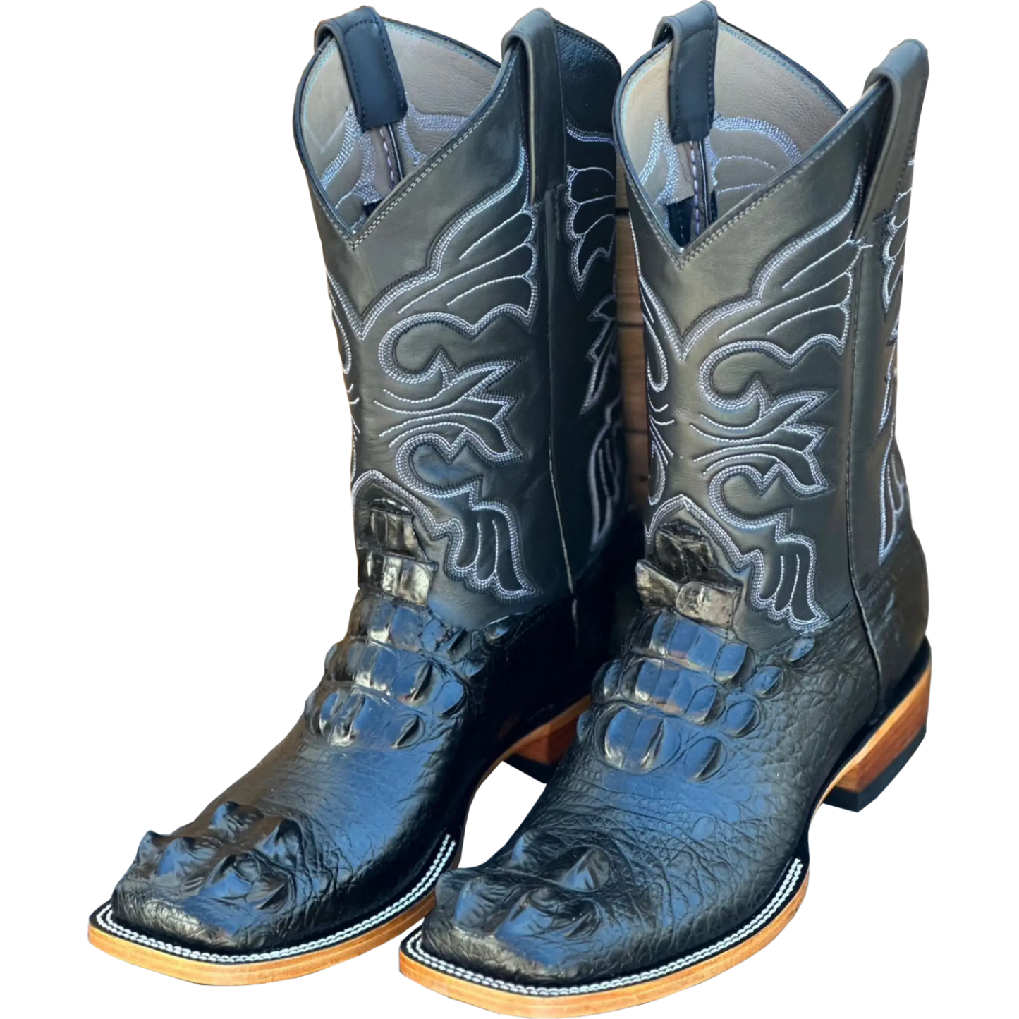 Bota Lagarto - Color Negro